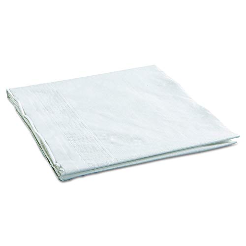 White Paper Table Cloths for Parties | 11 Disposable Tablecloths - Party Supplies | Premium Classic 3-Ply Tissue and Poly Rectangle Party Table Covers | 54” X 108” Party Table Cloths Disposable