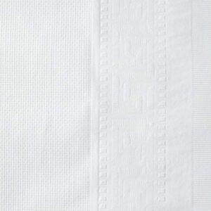 White Paper Table Cloths for Parties | 11 Disposable Tablecloths - Party Supplies | Premium Classic 3-Ply Tissue and Poly Rectangle Party Table Covers | 54” X 108” Party Table Cloths Disposable