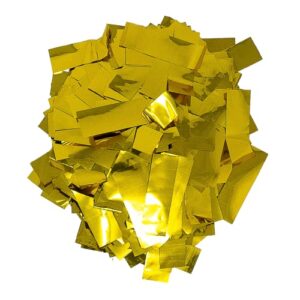ultimate confetti shiny gold metallic bulk confetti bag, includes 1 pound bag confetti | great for celebrations, weddings, confetti party, fiesta confetti, 2022 graduation, & more