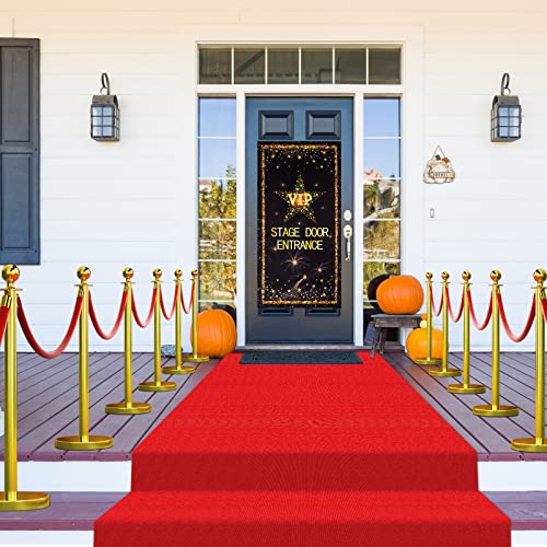 Remagr VIP Stage Door Entrance Door Cover Movie Theme Party Decorations Star VIP Party Decorations for Wedding Birthday Award Night Party Accessory Supplies, 30 x 60 Inch