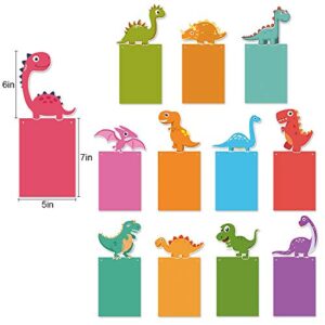 Dinosaur Photo Banner Decorations - Dinosaur Themed Baby Birthday Party Supplies Ornaments for Baby Shower Birthday Decoration 2pcs