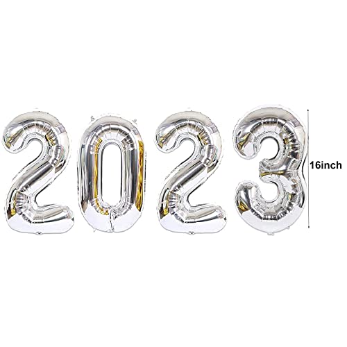 16inch 2023 Number Foil Balloons For New Years Eve Party Supplies Festival Party Anniversary 