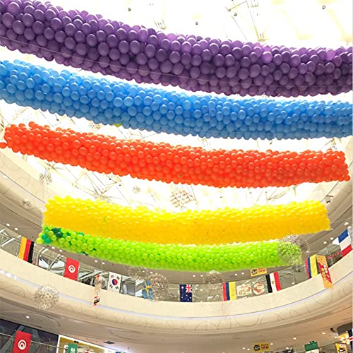 Balloon Drop Net for Ceiling Release can fly with helium at Bachelorette Birthday Party Graduation Anniversary Wedding New Years (Square net - 100)