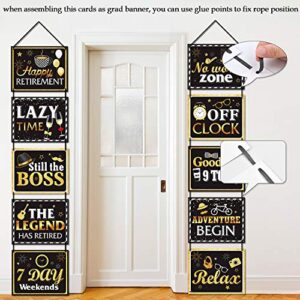 Retirement Party Decorations Happy Retirement Banner The Legend Has Retired Yard Sign Retirement Party Suppliers Hanging Cards Decorating Kit