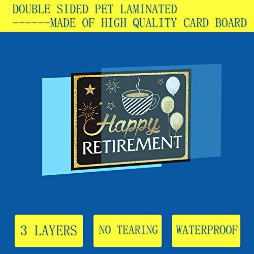 Retirement Party Decorations Happy Retirement Banner The Legend Has Retired Yard Sign Retirement Party Suppliers Hanging Cards Decorating Kit