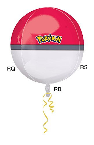 Anagram International - Orbz Pokemon Ball 15" x 16" Foil Balloon