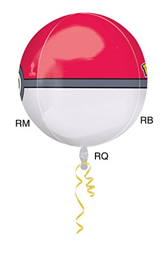 Anagram International - Orbz Pokemon Ball 15" x 16" Foil Balloon