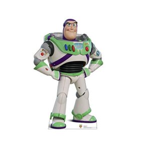 advanced graphics buzz lightyear life size cardboard cutout standup – disney pixar toy story 4 (2019 film)