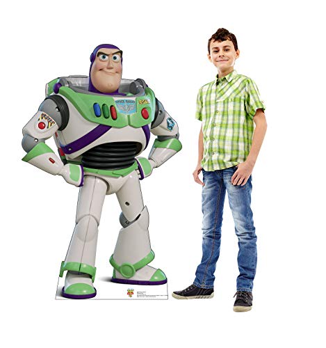 Advanced Graphics Buzz Lightyear Life Size Cardboard Cutout Standup - Disney Pixar Toy Story 4 (2019 Film)