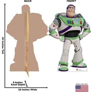 Advanced Graphics Buzz Lightyear Life Size Cardboard Cutout Standup - Disney Pixar Toy Story 4 (2019 Film)