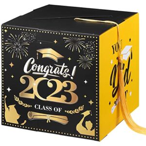 pretyzoom graduation card box 2023 graduation party decoration – congrats you did it graduation ceremony or birthday party supply