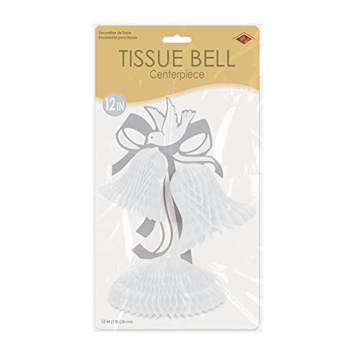 Beistle Tissue Bell Centerpiece, 12-Inch