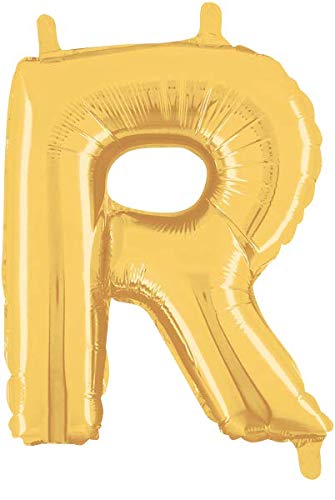 Bachelorette, Wedding, Bridal Shower Party Balloon Letter Decorations. 16" Rose Gold, Gold, Silver Bridal Celebration Decor (Miss to MRS, Gold)