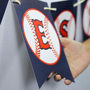 Boston Creative Company Baseball Concessions Banner Concession Sign Baseball Decor Baseball Happy Birthday Banner Baseball Themed Pennant Banner