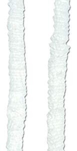 Soft-Twist Poly Leis w/Labeled Box (white), 50 White Leis Per Package