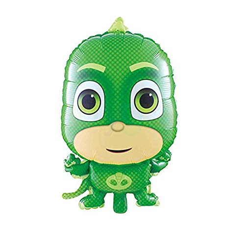 LOVSONG 5 PCS- PJ Mask Birthday Party Balloons - Foil Balloons Adult & Kids Party Theme Decorations