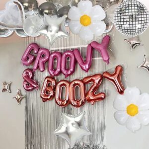 jevenis groovy & boozy balloons groovy and boozy bachelorette party decoration groovy and boozy sign groovy bachelorette party decoration groovy flower bridal shower decorations