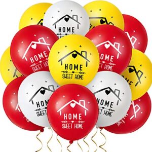 60 pieces home sweet home balloon housewarming party latex balloon welcome home balloon for family gathering housewarming party decoration supply