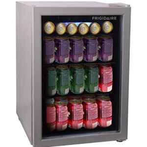 FRIGIDAIRE EFMIS9000-AMZ Freestanding Beverage Center Fridge-Fits 25 Bottles OR 88 Cans, Black