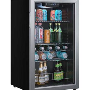 EdgeStar BWC121SS 19 Inch Wide 105 Can Capacity Extreme Cool Beverage Center