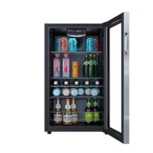 EdgeStar BWC121SS 19 Inch Wide 105 Can Capacity Extreme Cool Beverage Center