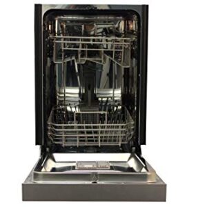 SPT SD-9254SSA 18″ Wide Built-In Dishwasher w/Heated Drying, ENERGY STAR, 6 Wash Programs, 8 Place Settings and Stainless Steel Tub – Stainless