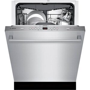 Bosch SHXM63W55N 300 Series 24" Built In Fully Integrated Dishwasher with 5 Wash Cycles in Stainless Steel