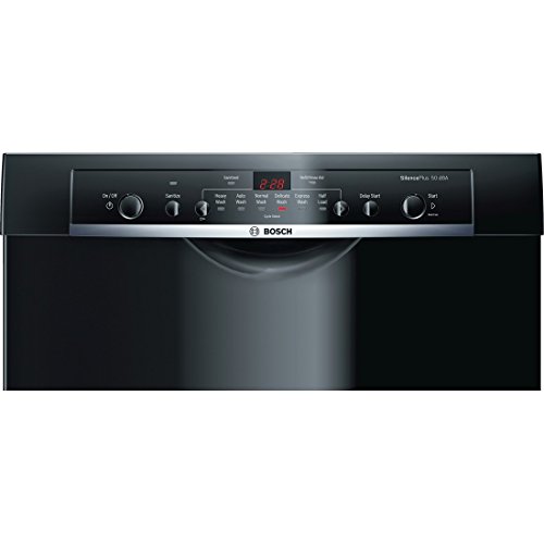 Bosch SHE3AR76UC Ascenta 24" Black Full Console Dishwasher - Energy Star