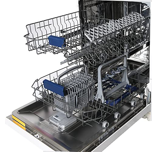 Equator-Europe 24" Built in 14 place Dishwasher with 8 Wash Programs(Stainless)