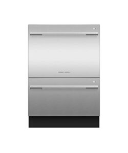 fisher paykel dd24ddftx9n 24 inch built in fully integrated dishwasher with 15 wash cycles, 14 place settings, quick wash, in stainless steel