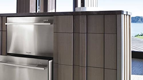 Fisher Paykel DD24DDFTX9N 24 Inch Built In Fully Integrated Dishwasher with 15 Wash Cycles, 14 Place Settings, Quick Wash, in Stainless Steel