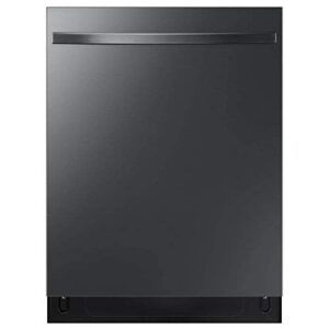 samsung dw80r5061ug stormwash 48 dba dishwasher in black stainless steel