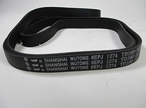 1PC Drum Washing Machine Accessory Belt 6PJE1274 COMPATIABLE for Midea Little Swan