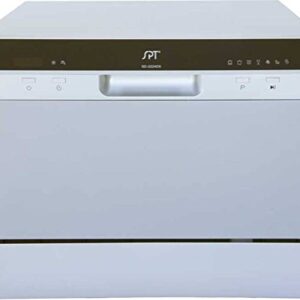 SPT SD-2224DS Countertop Dishwasher with Delay Start & LED, Silver