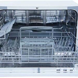 SPT SD-2224DS Countertop Dishwasher with Delay Start & LED, Silver