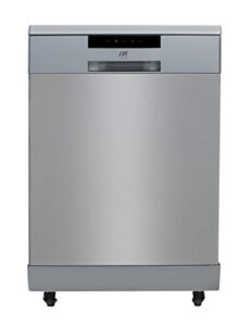 spt sd-6513ssa 24″ wide portable dishwasher with energy star, 6 wash programs, 10 place settings and stainless steel tub – stainless