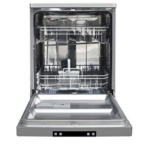 SPT SD-6513SSA 24″ Wide Portable Dishwasher with ENERGY STAR, 6 Wash Programs, 10 Place Settings and Stainless Steel Tub – Stainless