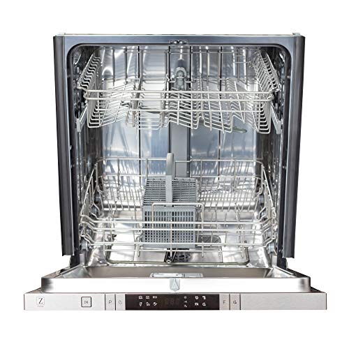 ZLINE 24 in. Top Control Dishwasher in Custom Panel Ready with Stainless Steel Tub