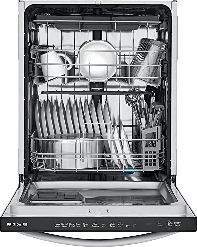 Frigidaire FDSH4501AS 24" Built-In Dishwasher EvenDry ESTAR 5 Cycles