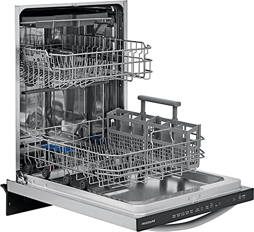 Frigidaire FDSH4501AS 24" Built-In Dishwasher EvenDry ESTAR 5 Cycles