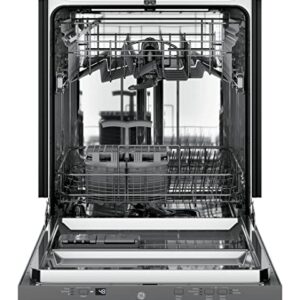 GE GDT225SSLSS 24 Inch Built In Fully Integrated Dishwasher with 3 Wash Cycles, 12 Place Settings, in Stainless Steel