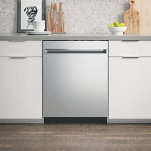 GE GDT225SSLSS 24 Inch Built In Fully Integrated Dishwasher with 3 Wash Cycles, 12 Place Settings, in Stainless Steel