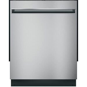 GE GDT225SSLSS 24 Inch Built In Fully Integrated Dishwasher with 3 Wash Cycles, 12 Place Settings, in Stainless Steel