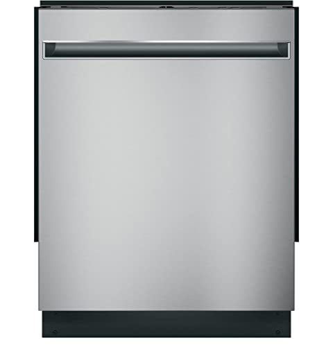 GE GDT225SSLSS 24 Inch Built In Fully Integrated Dishwasher with 3 Wash Cycles, 12 Place Settings, in Stainless Steel