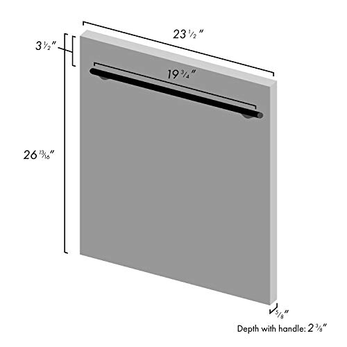 ZLINE 24 in. Top Control Dishwasher in Stainless Steel with Stainless Steel Tub