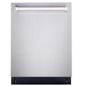cosmo cos-dis6502 24 in. dishwasher in fingerprint resistant stainless steel with stainless steel tub