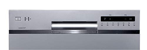 EdgeStar DWP62BL 6 Place Setting Energy Star Rated Portable Countertop Dishwasher - Black