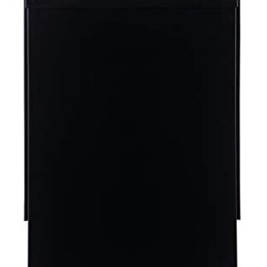 Danby 18 Inch Built in Dishwasher, 8 Place Settings, 6 Wash Cycles and 4 Temperature + Sanitize Option, Energy Star Rated with Low Water Consumption and Quiet Operation - Black (DDW1804EB)