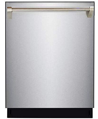 Verona VEDW24TSS 24 Inch Built In Dishwasher Touch Control 6 Wash Cycles 16 Place Settings, Stainless Steel