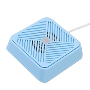 acouto mini dishwasher, sound vibration electrolytic water purification ip67 waterproof portable usb dishwasher (blue)